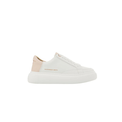 Image of witte perzik sneakers Alexander Smith , Multicolor , Dames