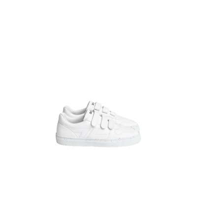 Image of Eco Alpha Velcro Sneakers Z Zegna , White , Heren