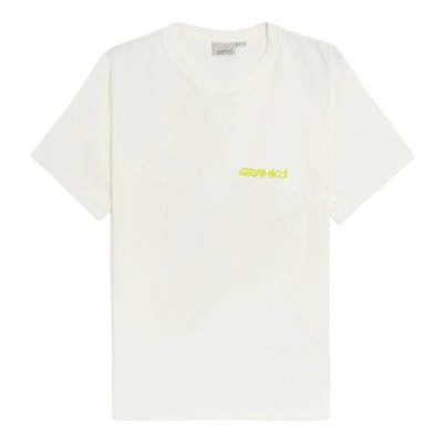 Image of Voetafdrukken T-shirt Gramicci , White , Heren