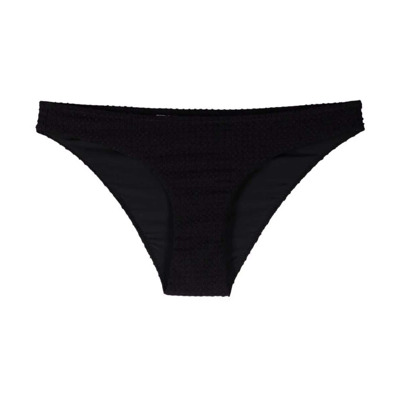 Image of Textuur laagbouw zwarte bikini slip Nanushka , Black , Dames