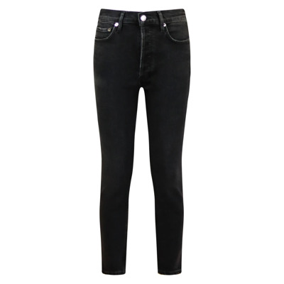 Image of Slim-fit jeans Agolde , Black , Dames