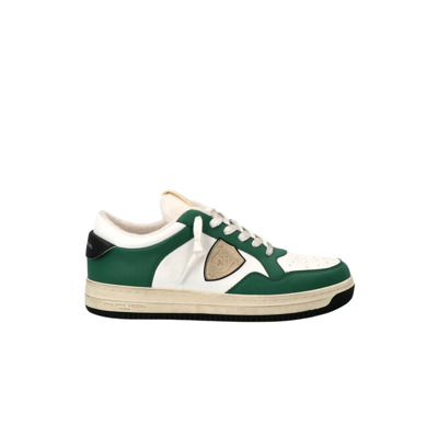 Image of Lyon Mixage Sneakers Philippe Model , Green , Heren