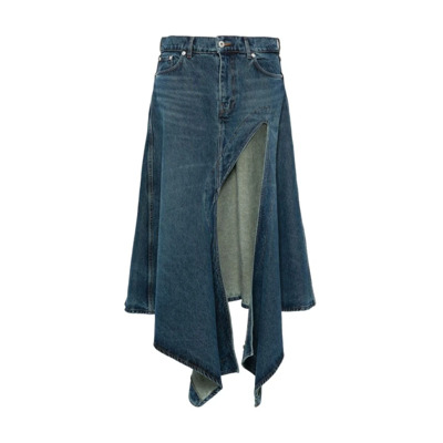 Image of Denim Skirts Y/Project , Blue , Dames