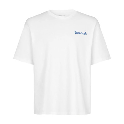 Image of Biologisch Katoenen Bedrukt T-shirt Samsøe Samsøe , White , Heren