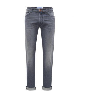 Image of Heren Nick Slim Jeans in grijs Jacob Cohën , Gray , Heren