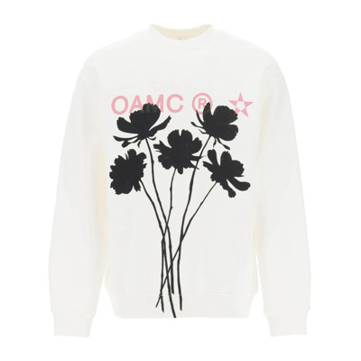 Image of Sweatshirt met grafische print Oamc , White , Heren