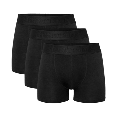 3-pack boxers Resteröds , Zwart , Heren