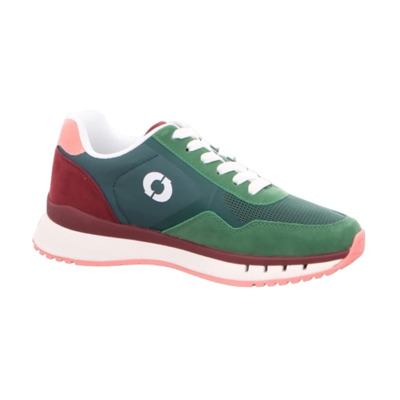 Image of Groene Casual Synthetische Sneakers met 4 cm Rubberen Zool Ecoalf , Green , Dames