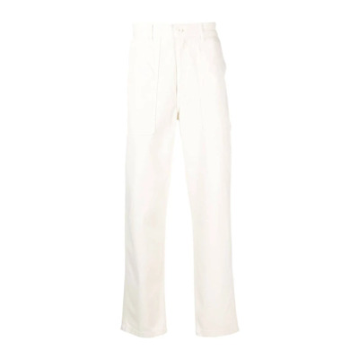 Image of Straight Trousers Palmes , White , Heren