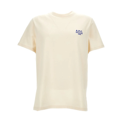 Image of Beige T-shirts en Polos - T-Shirt Raymond A.p.c. , Beige , Heren