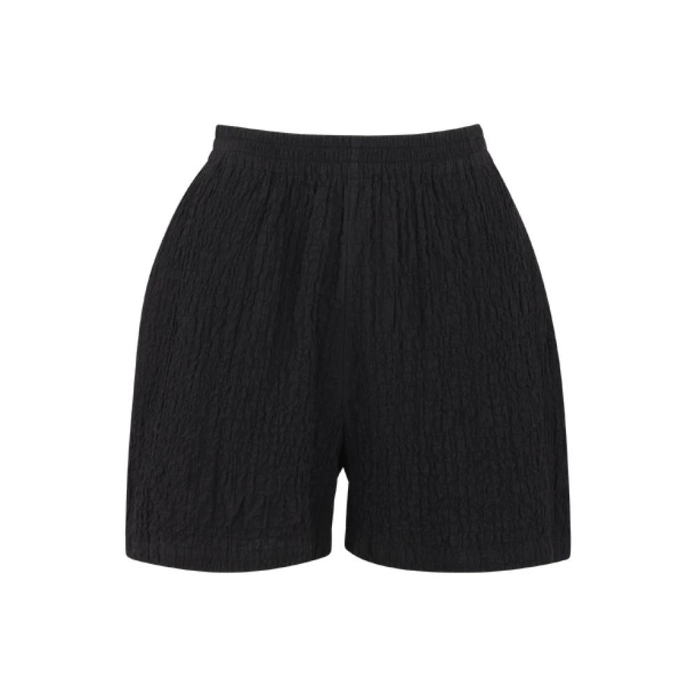 Urban Pioneers - Krøllete Bomull Dora Shorts - Dame - Shorts - Svart - XS