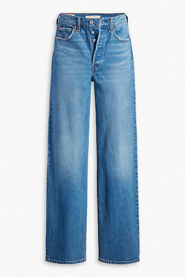 Levi's Ribcage Full Length Jeans - Women's - 26X34 - Blue