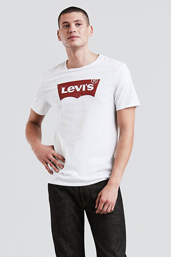 Levi's Graphic Set In Neck Tee - Men's - XS - White