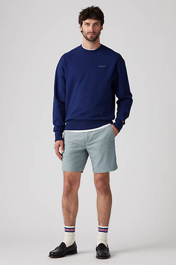 Levi's XX Chino Standard Cotton Linen Shorts - Men's - 29X9 - Blue
