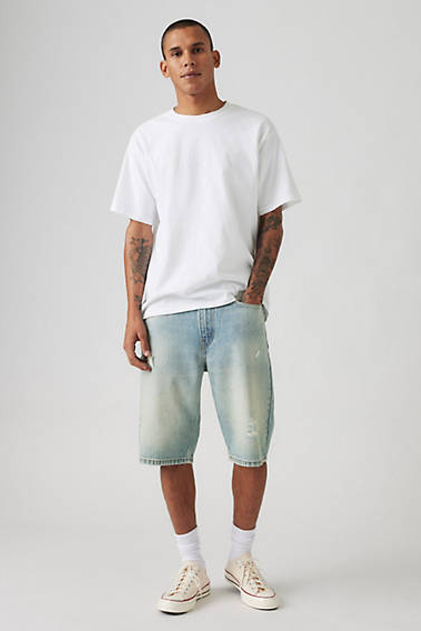 Levi's 469 Loose Shorts - Men's - 28X12 - Blue