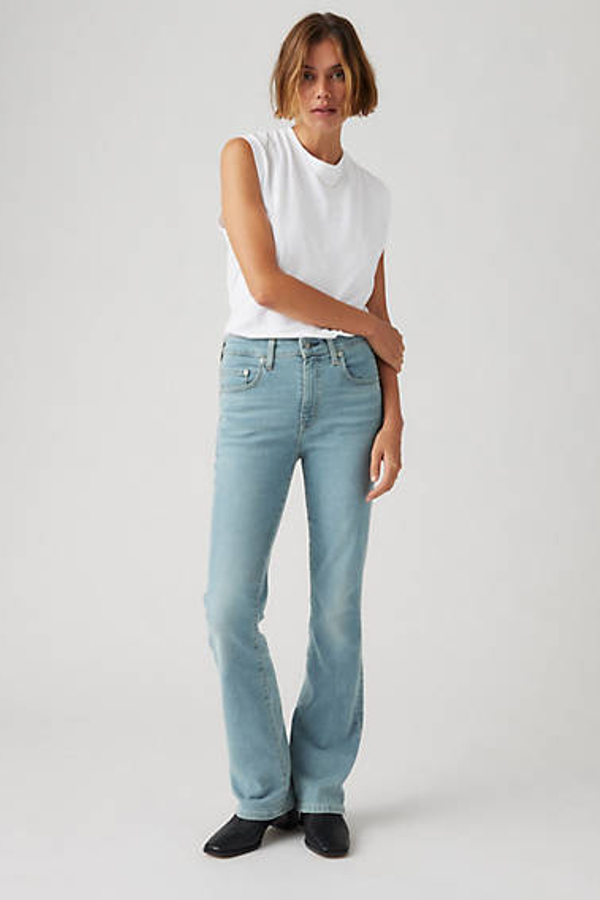 Levi's 725 High Rise Bootcut Jeans - Women's - 28X34 - Blue