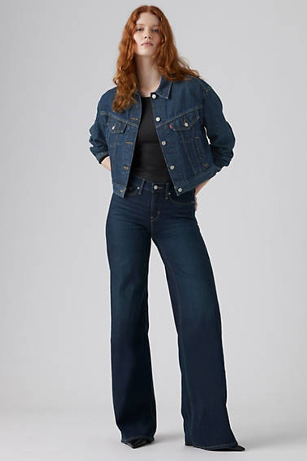 Levi's 318 Shaping Wide Leg Jeans
