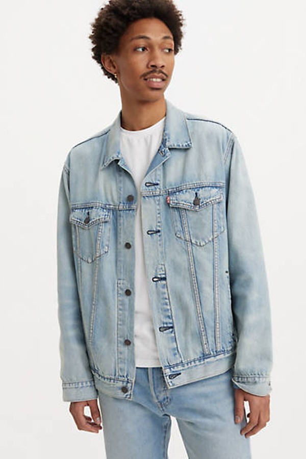 Levi's Relaxed Trucker Jacket - Men's - M - Blue