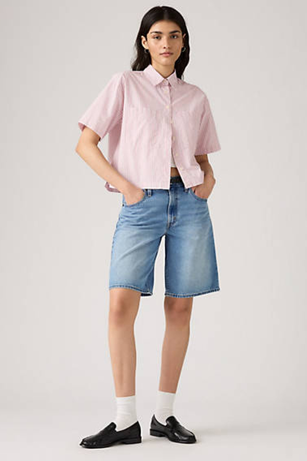 Levi's Baggy Dad Jorts - Women's - 26 - Blue