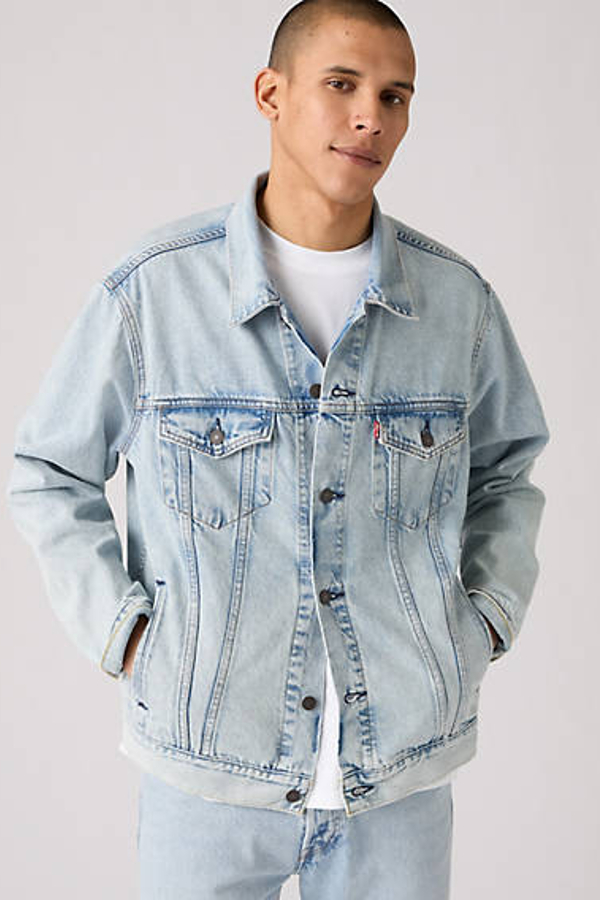 Levi's Relaxed Trucker Jacket In Blue
