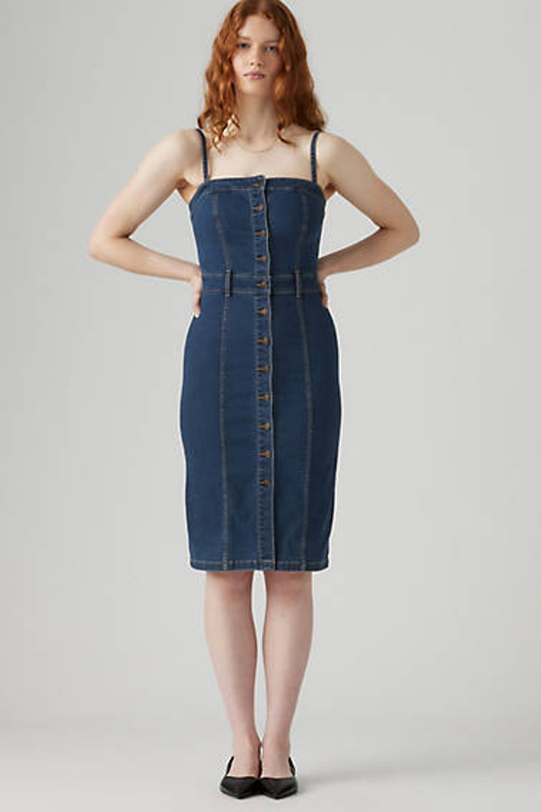 Levi's Denim Bustier Dress