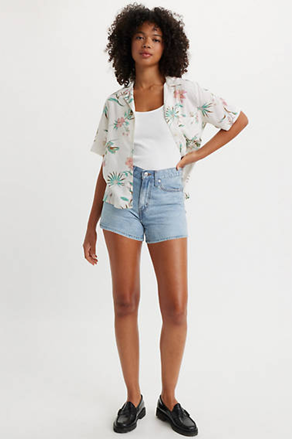 Levi's 80's Mom Shorts - Women's - 24 - Blue