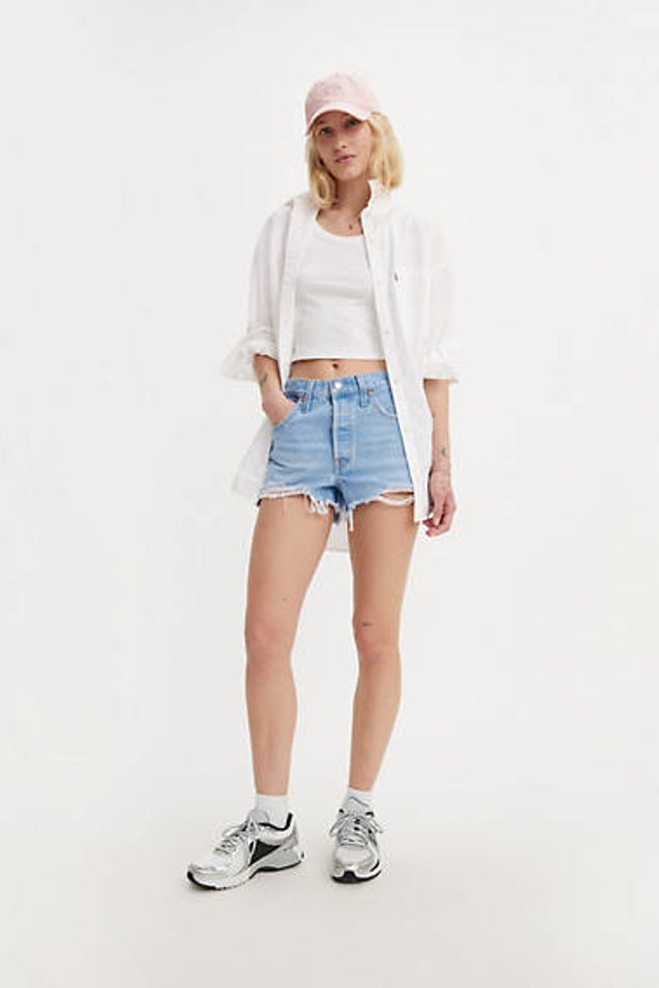 Levi's 501 Original Shorts - Women's - 29 - Blue