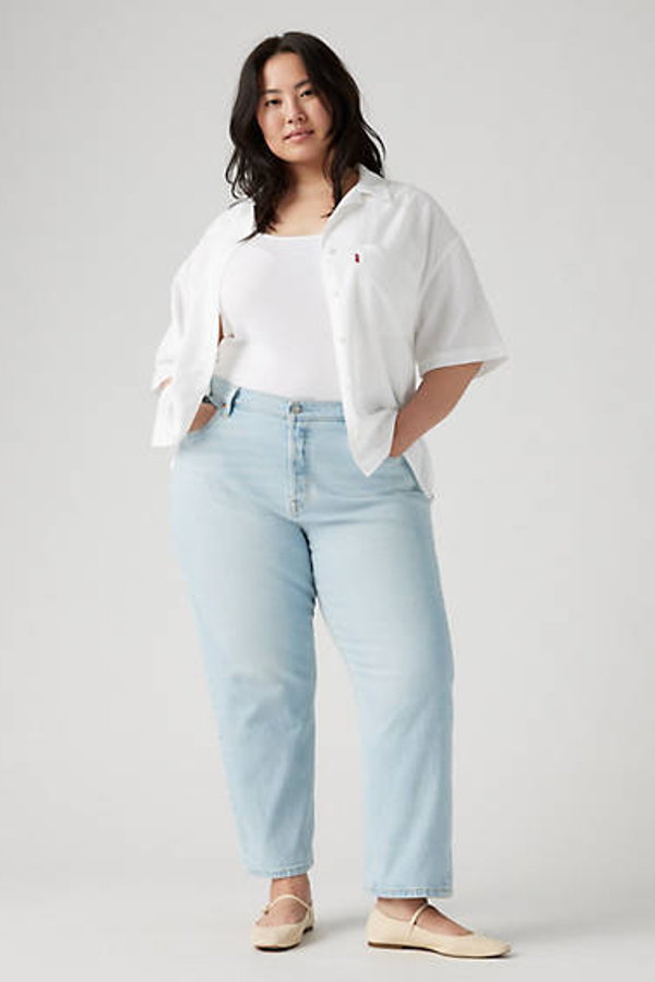 Levi's 501 Crop Jeans (Plus Size) - Women's - 16 - Blue