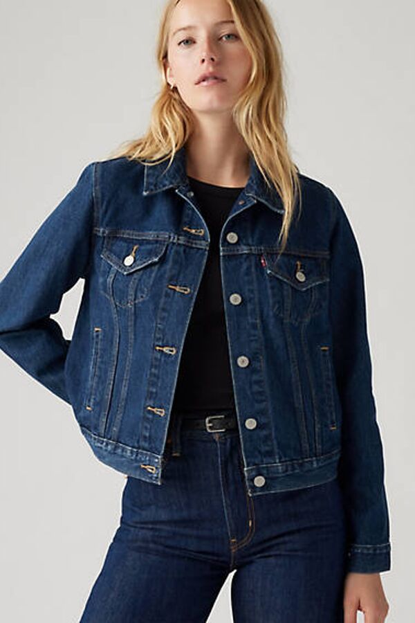 Levi's The Original Trucker Jacket In Blue
