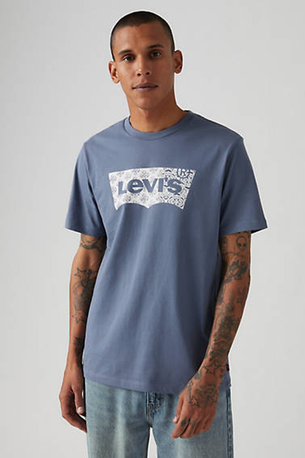 Levi's Classic Graphic Tee - Men's - L - Blue