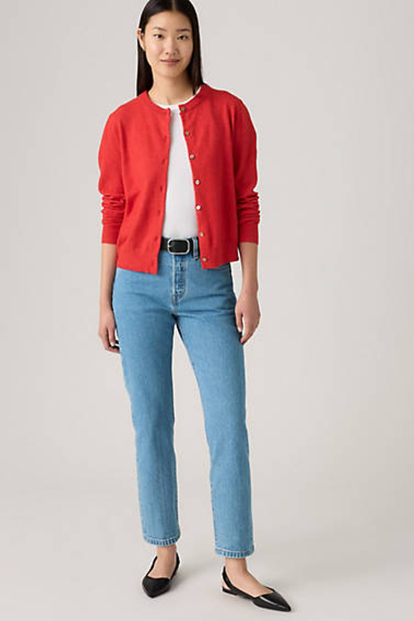 Levi's 501 Original Cropped Jeans - Women's - 25X28 - Blue