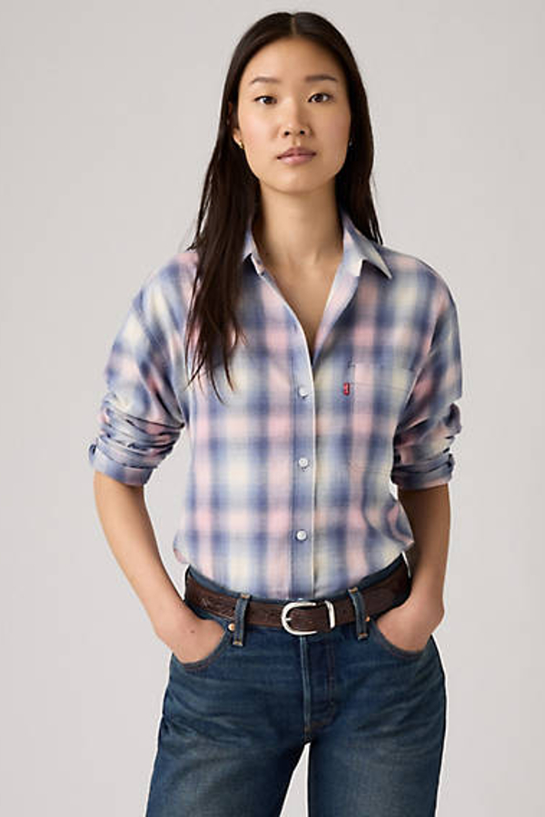 Levi's Western Harlie Flannel Shirt In Multi