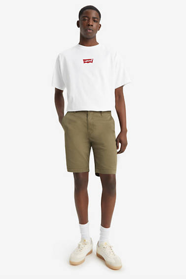 Levi's XX Chino Shorts - Men's - 30X9 - Khaki / Bunker Olive Leather