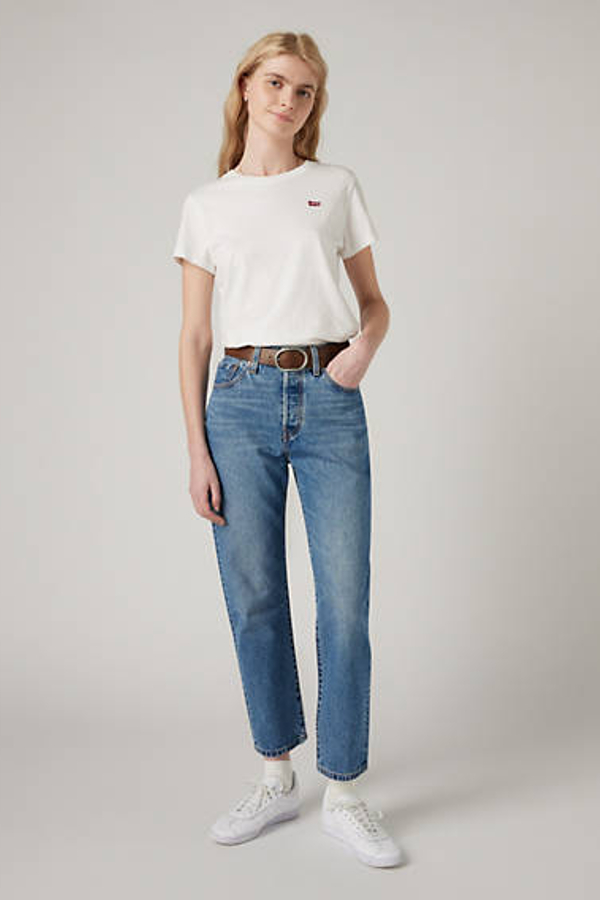 Levi's 501 Crop Jeans - Women's - 29X30 - Blue