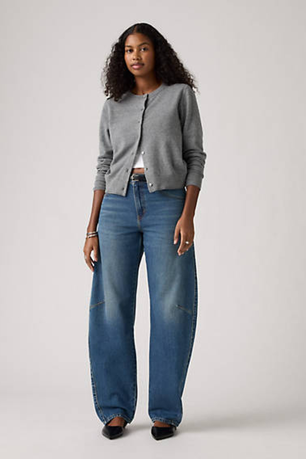 Levi's Baggy Dad Barrel Jeans - Women's - 31X30 - Blue