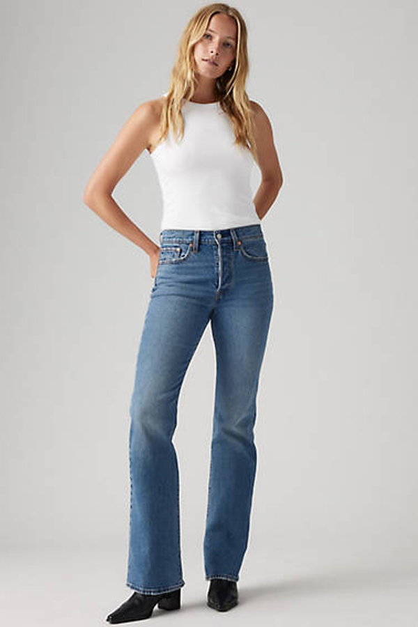Levi's Wedgie Bootcut Jeans - Women's - 31X30 - Blue