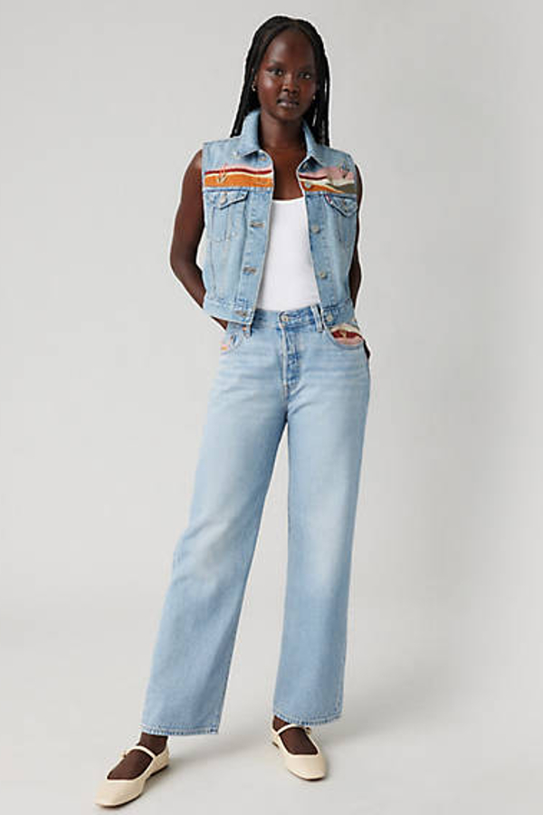 Levi's 501 90's Ankle Jeans In Blue