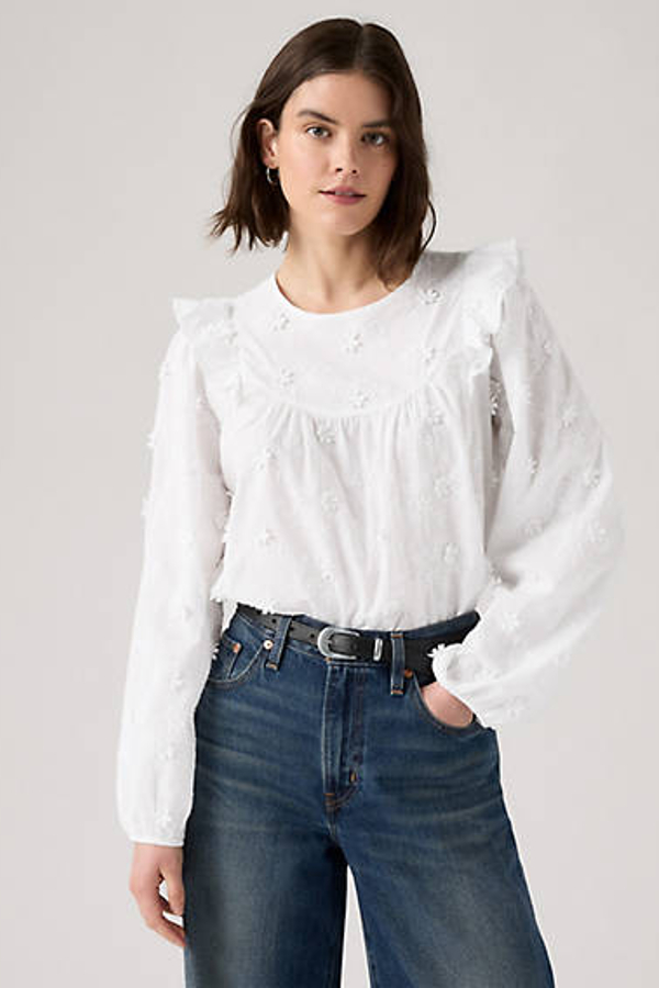 Levi's Mallory Blouse In White