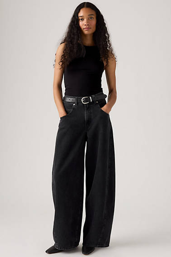 Levi's Super Baggy Barrel Jeans In Black