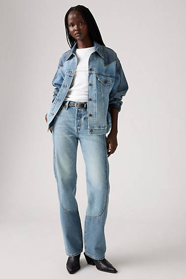 Levi's 501 '90s Western Chaps Jeans