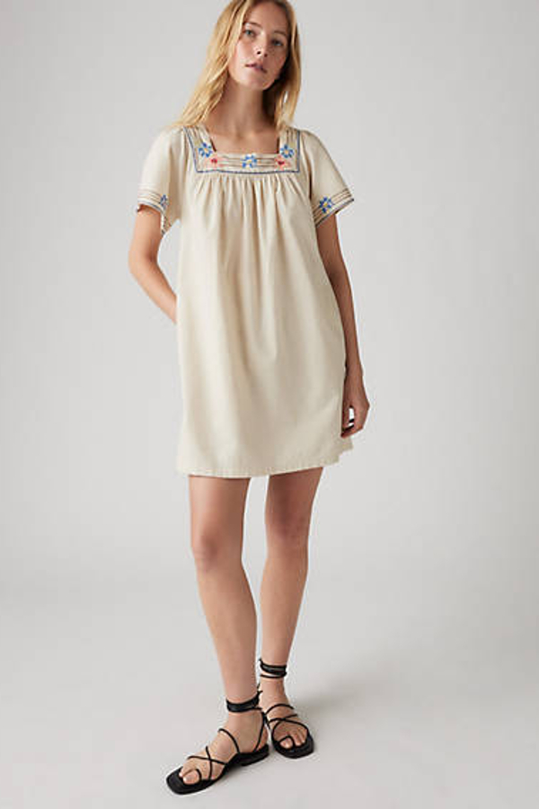 LEVI'S AMBRE BABYDOLL DRESS 