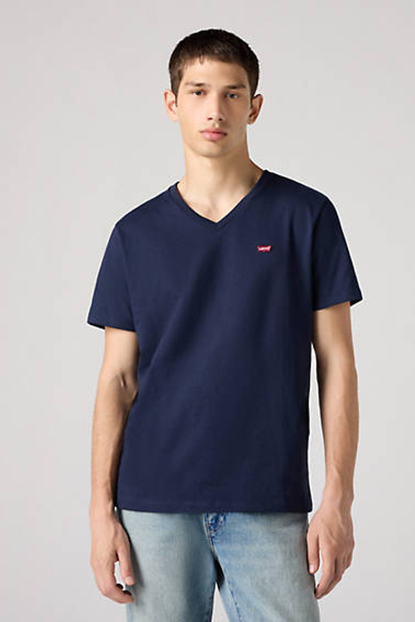 Levi's Men's Blue Original Housemark Tee - Extra Large