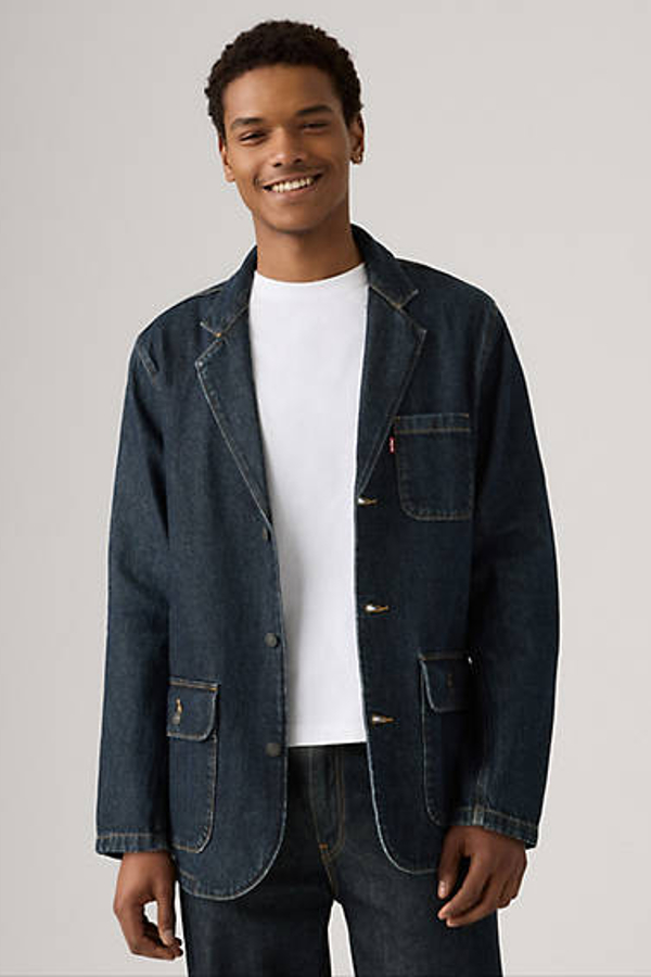 Levi's Presidio Blazer - Men's - M - Blue