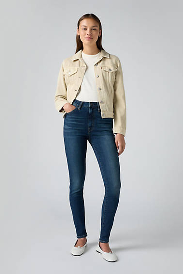 Levi's Retro High Skinny Jeans - Women's - 28X28 - Blue