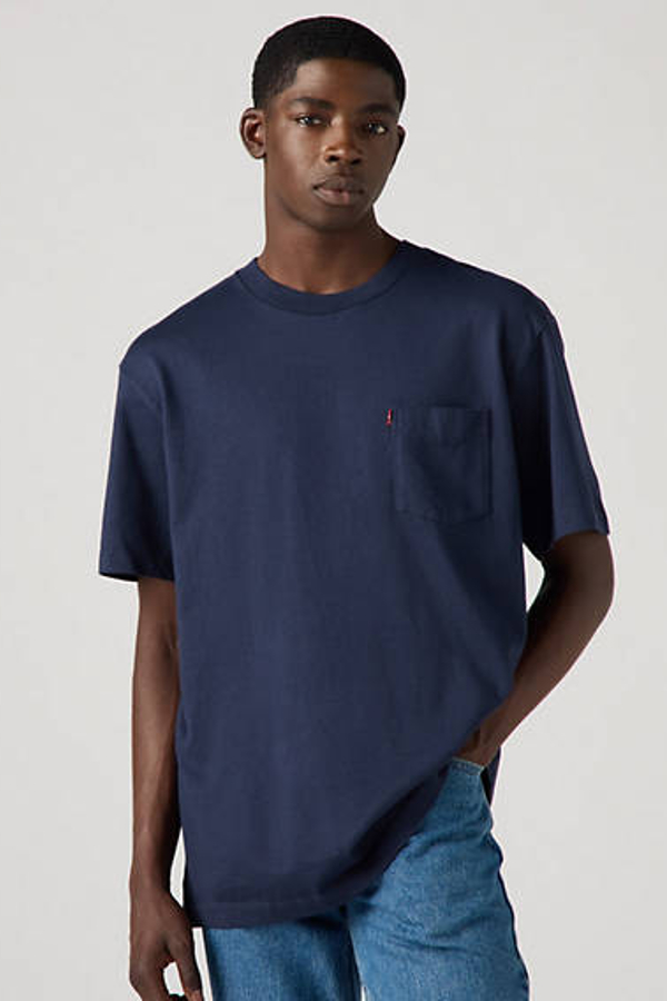 Levi's Pocket Tee - Men's - S - Blue