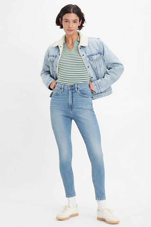 Levi's Retro High Skinny Jeans - Women's - 30X30 - Blue