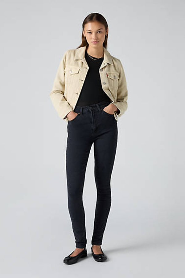 Levi's Retro High Skinny Jeans - Women's - 29X28 - Black