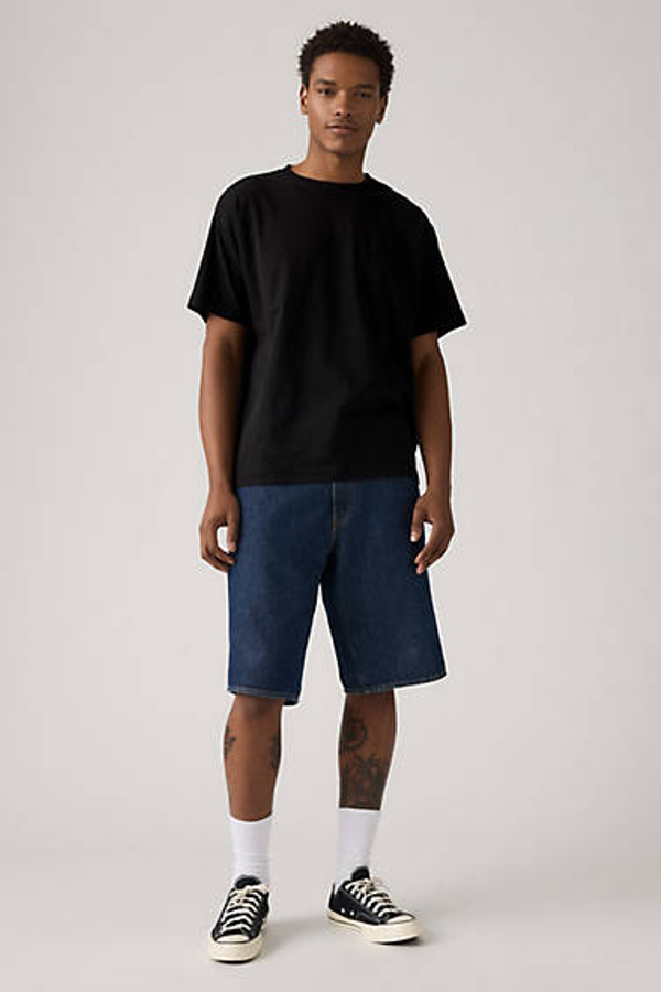 Levi's 478 Baggy Shorts In Black