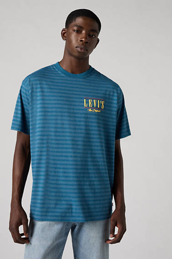 Levi's Graphic Vintage Fit Tee - Men's - XS - Blue