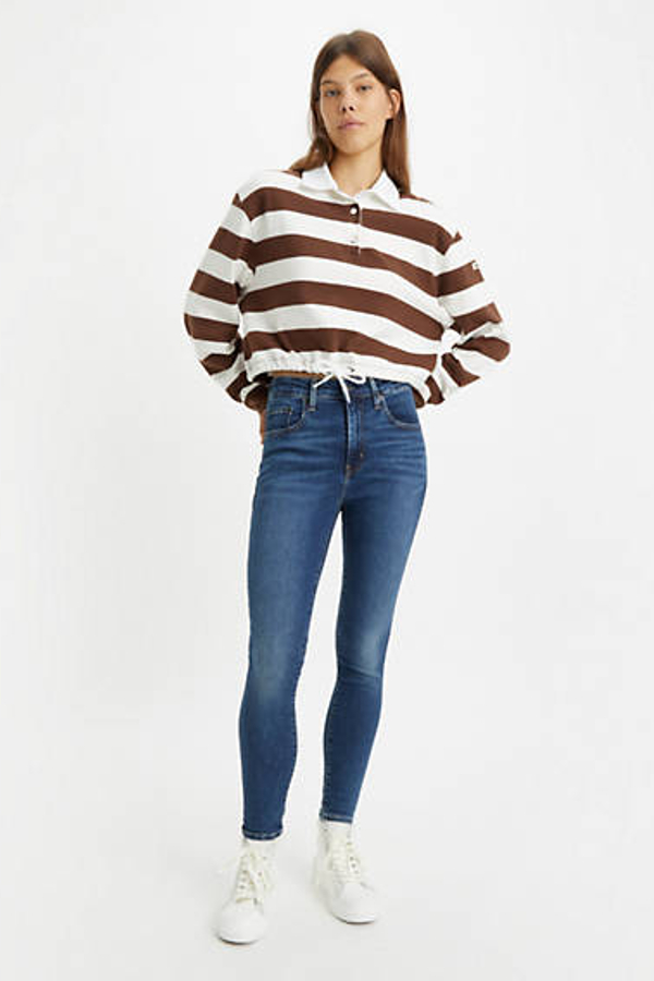 Levi's 721 High Rise Skinny Jeans - Women's - 30X32 - Blue